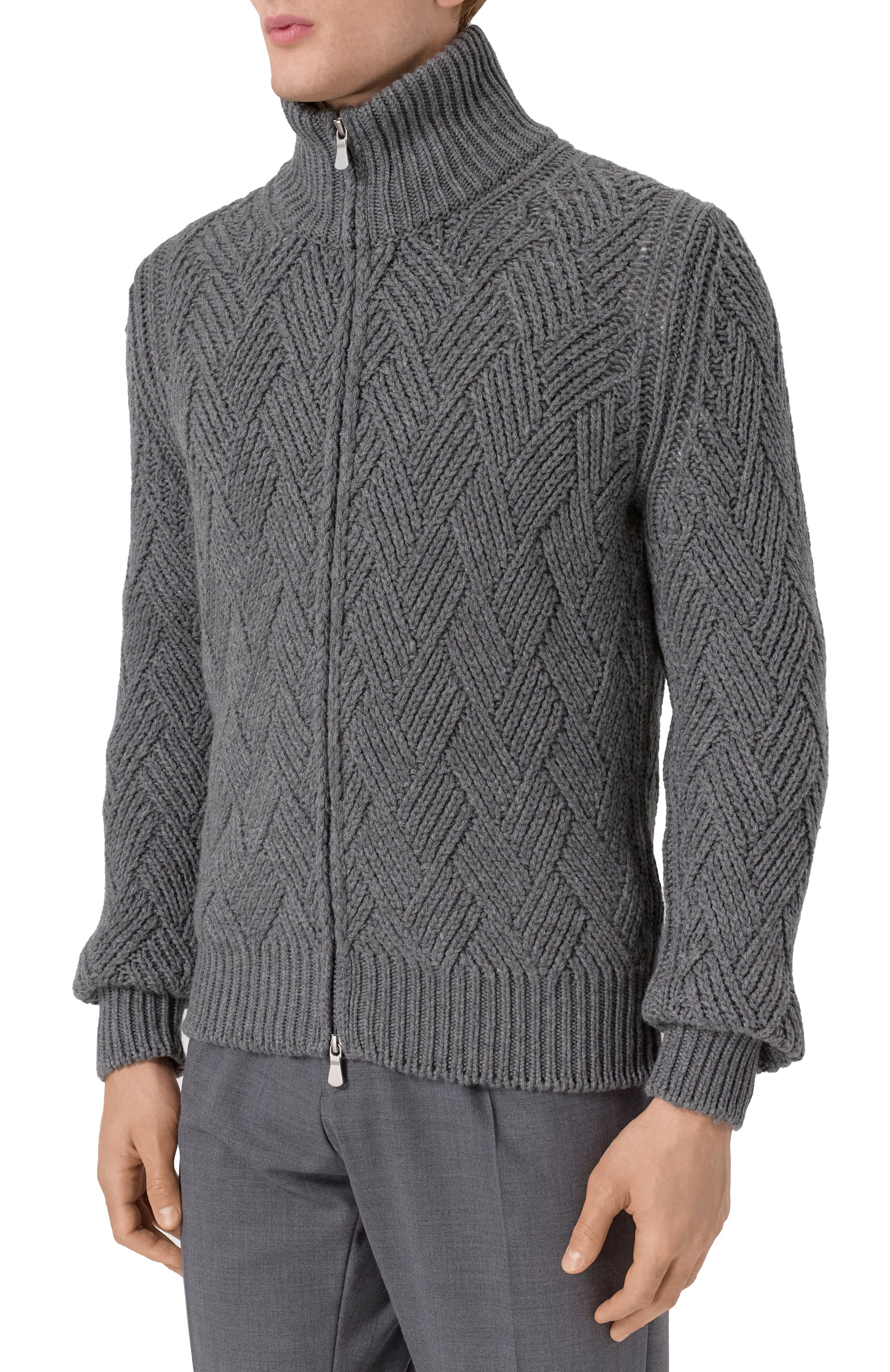 Кардиган из шерсти и кашемира GRAN SASSO, арт. 10155/19654, фото 3