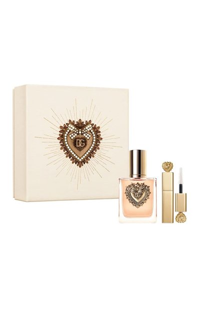 Подарочный набор devotion (50+3ml) DOLCE & GABBANA бесцветного цвета по цене 13900 руб., арт. 8057971187317, фото 2 Подарочный набор devotion (50+3ml) DOLCE & GABBANA, арт. 8057971187317, фото 2