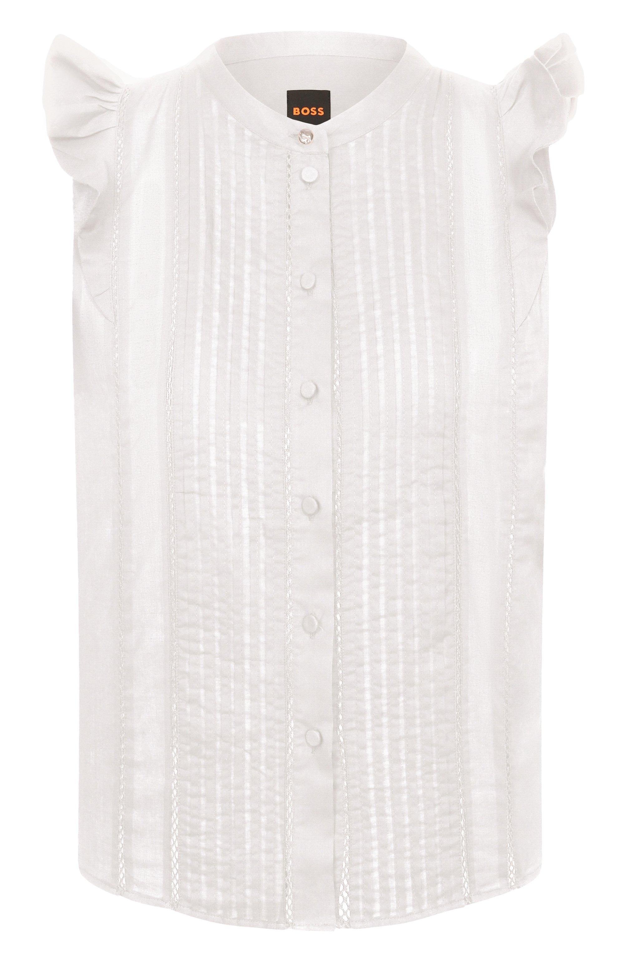 Хлопковый топ BOSS ORANGE, арт. 50540421, фото 1