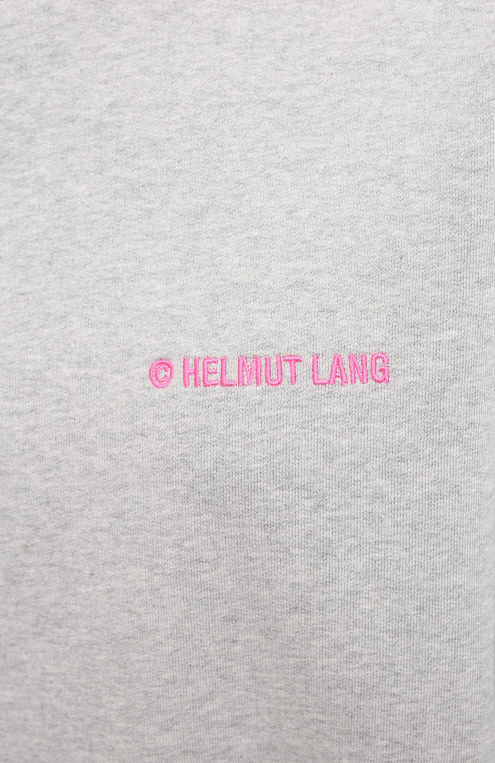 Хлопковый свитшот HELMUT LANG серого цвета по цене 22050 руб., арт. K10DW507, фото 5 Хлопковый свитшот HELMUT LANG, арт. K10DW507, фото 5