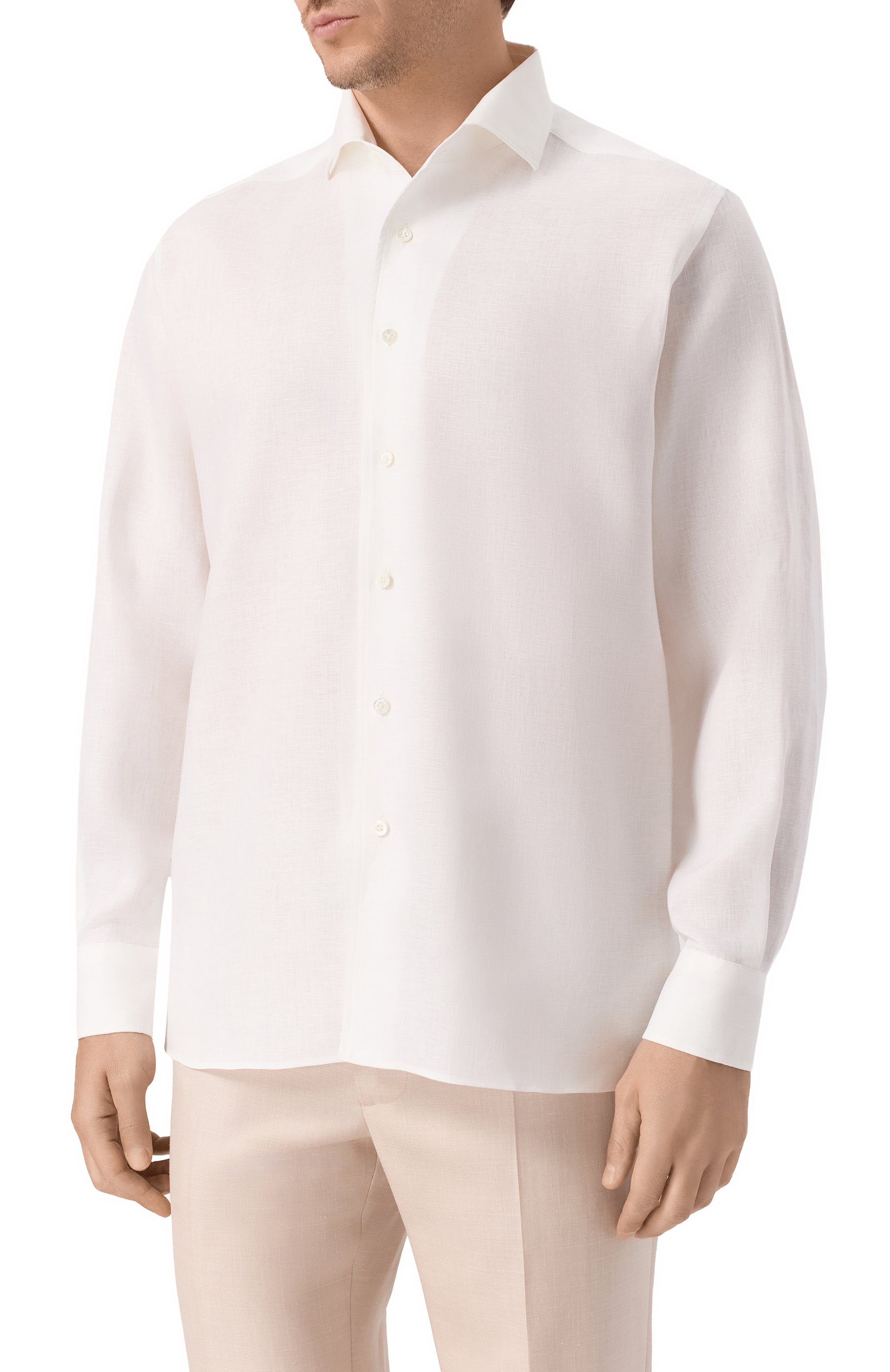 Льняная рубашка CORNELIANI, арт. 27P213/2711091, фото 3