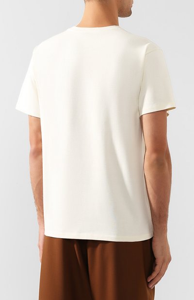 Хлопковая футболка GUCCI, арт. 548334/XJBLE, фото 4