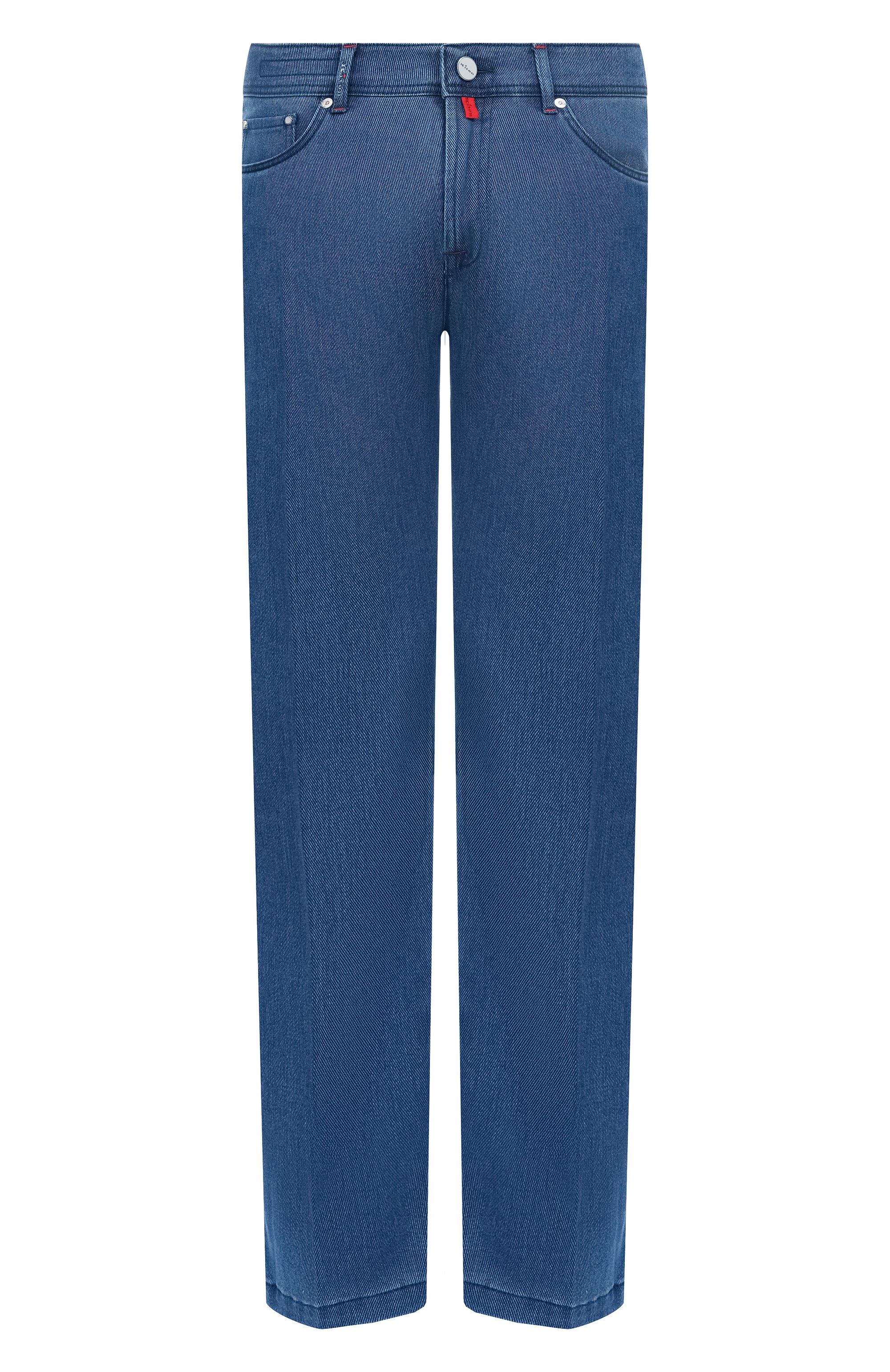 Джинсы KITON синего цвета по цене 199500 руб., арт. UPNJS1K0162H01, фото 1 Джинсы KITON, арт. UPNJS1K0162H01, фото 1