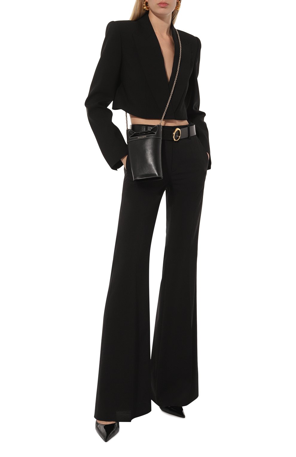 Сумка bow ALEXANDER MCQUEEN, арт. 731174/1BLCA, фото 7