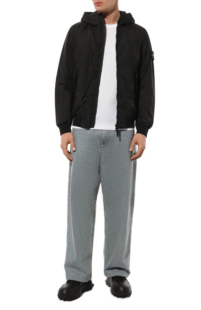 Утепленный бомбер STONE ISLAND черного цвета по цене 111000 руб., арт. 791540823, фото 2 Утепленный бомбер STONE ISLAND, арт. 791540823, фото 2