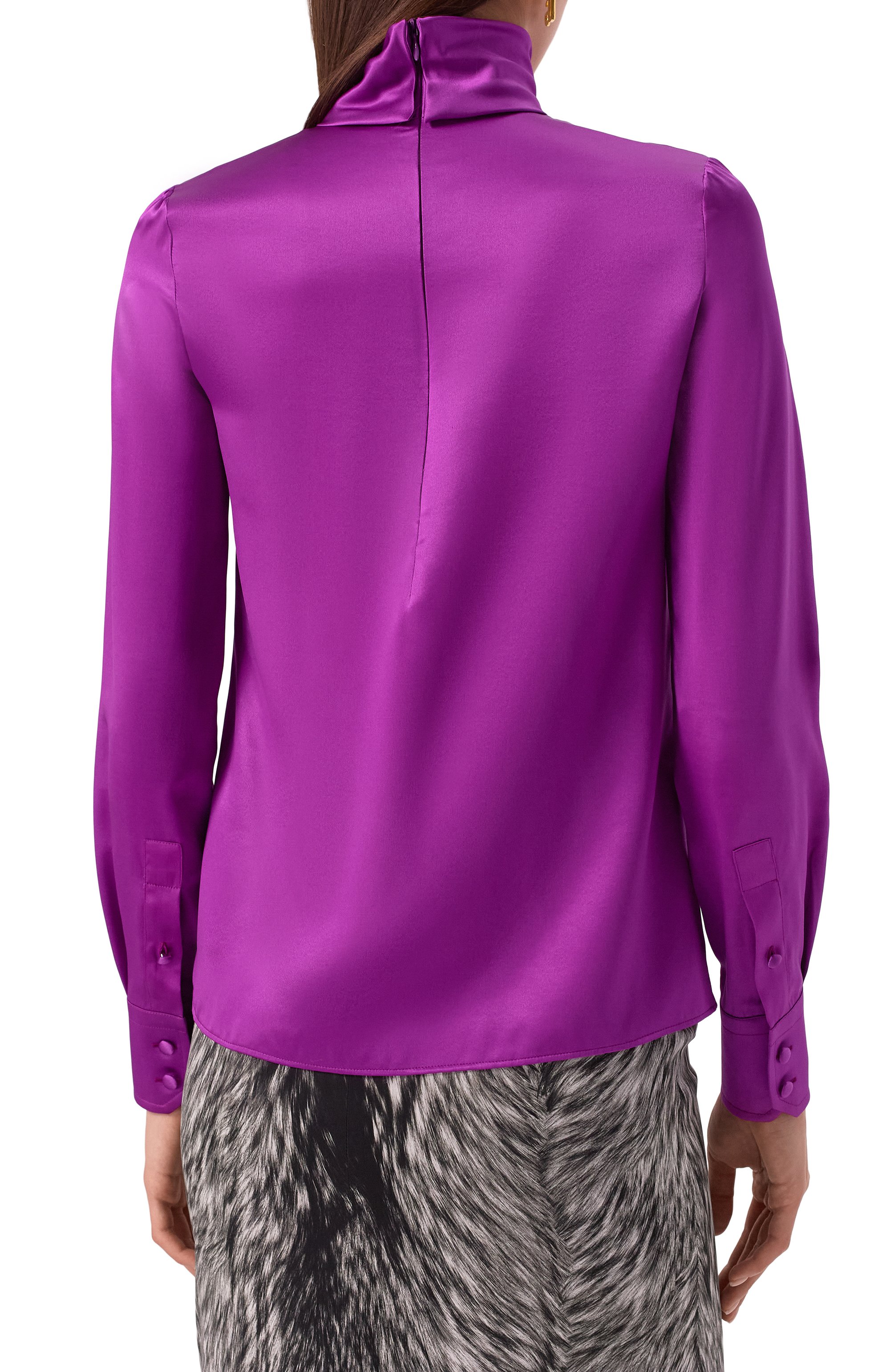 Атласный топ DOLCE & GABBANA, арт. F7AN6T/FU1AU, фото 4