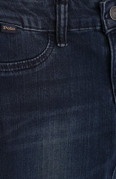 Джинсы прямого кроя с потертостями POLO RALPH LAUREN, арт. 313670870, фо то 3