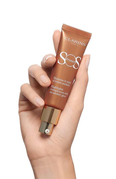 База под макияж, придающая сияние коже sos primer, 09 (30ml) CLARINS цвета по цене 2690 руб., арт. 80061532, фото 3 База под макияж, придающая сияние коже sos primer, 09 (30ml) CLARINS, арт. 80061532, фото 3
