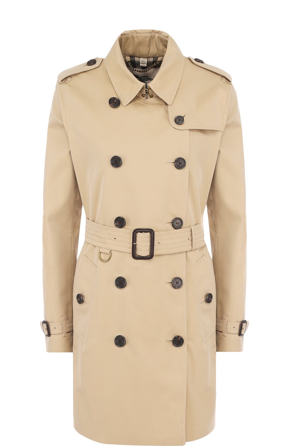 Двубортный тренч с поясом BURBERRY, арт. 3900461, фото 1