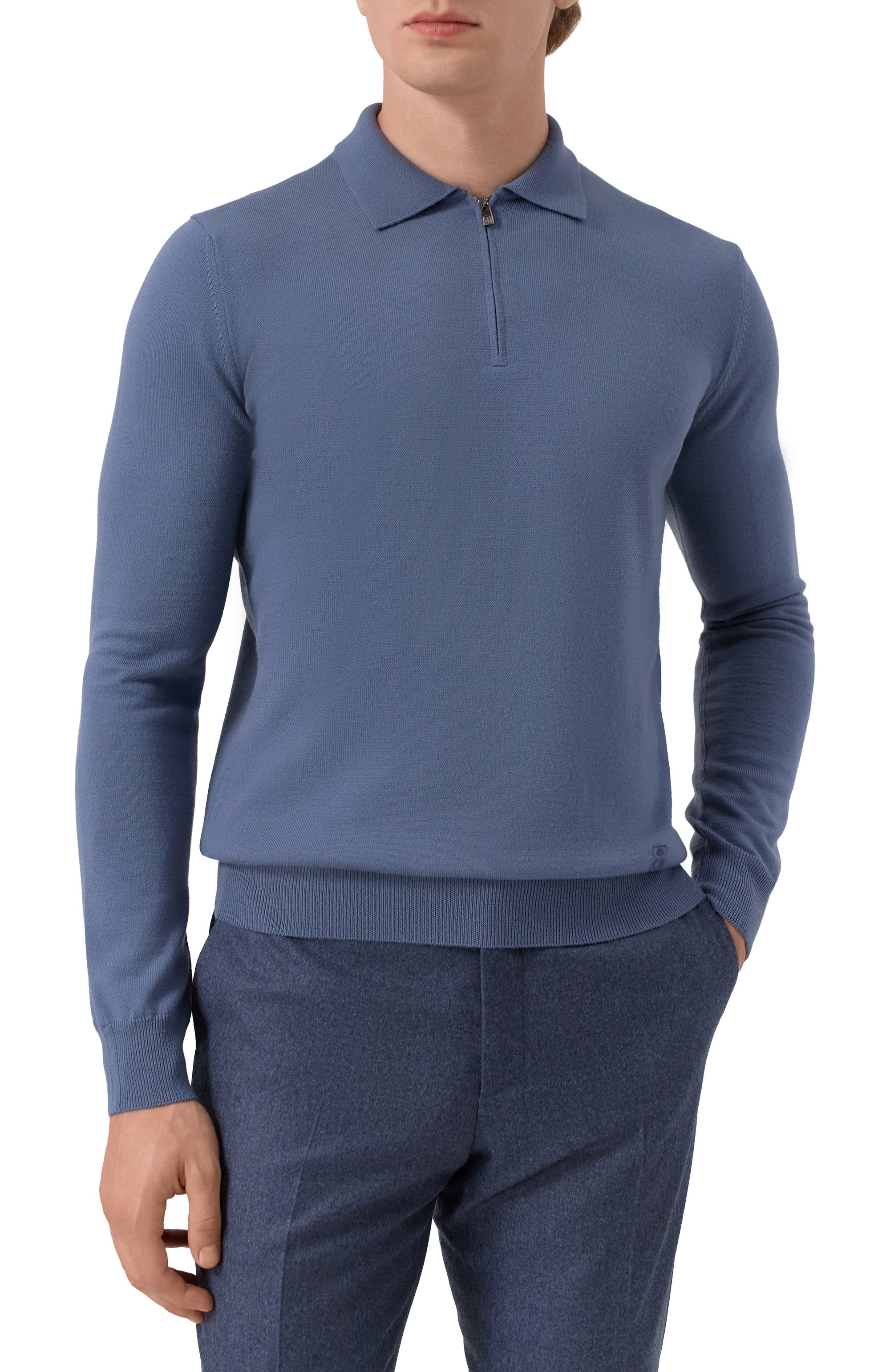 Шерстяное поло CORNELIANI, арт. 26M50F-2625100, фото 3