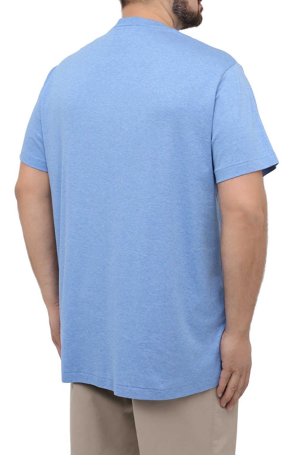 Хлопковая футболка POLO RALPH LAUREN, арт. 711746817/PRL BS, фото 4