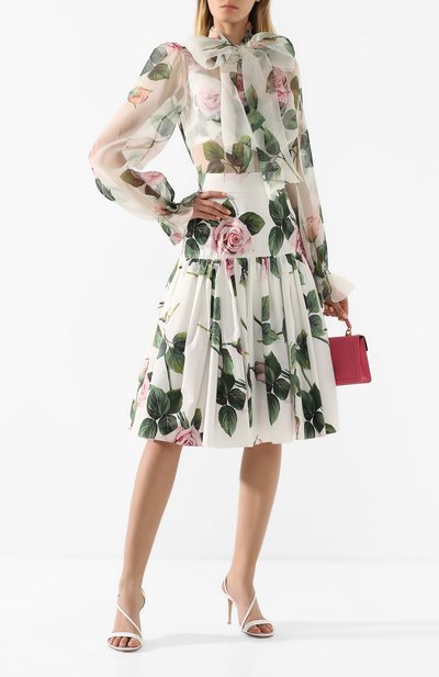 Шелковая блузка DOLCE & GABBANA, арт. F5L15T/HS19T, фото 2