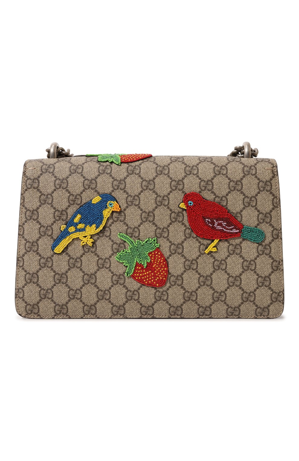 Сумка dionysus gg small GUCCI темно-бежевого цвета по цене 429120 руб., арт. 400249 K051N, фото 6 Сумка dionysus gg small GUCCI, арт. 400249 K051N, фото 6