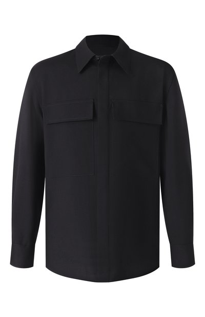 Мужская шерстяная рубашка JIL SANDER, арт. J23DL0104/J40159