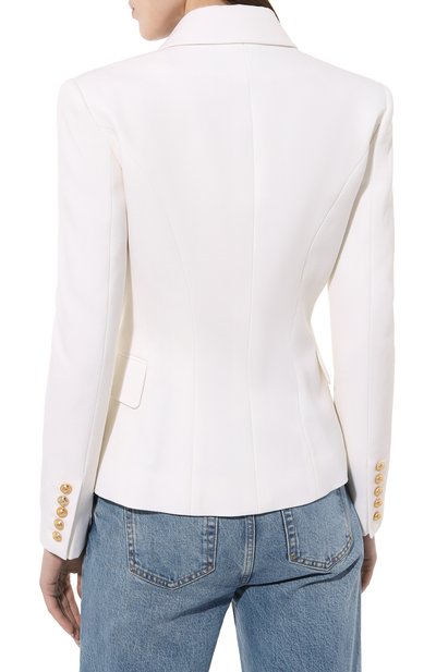 Шерстяной жакет BALMAIN, арт. AF0SG000WB05, фото 4