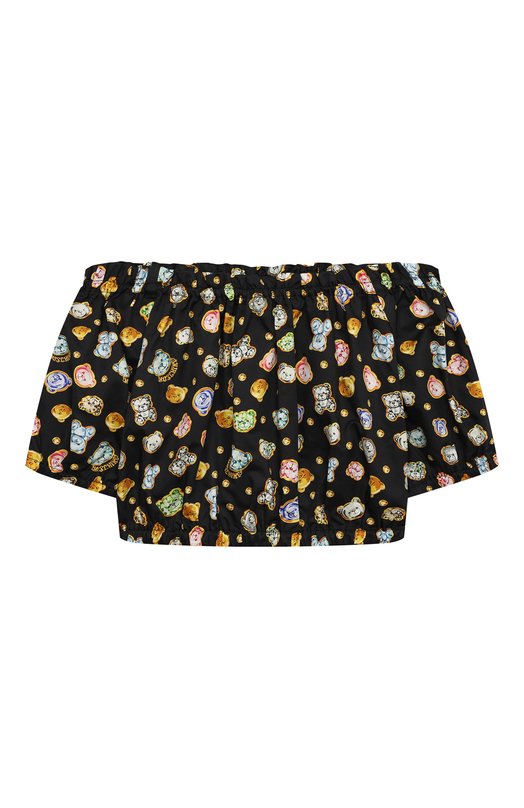 Костюм из топа и шорт Moschino Чёрный, белый, фото 3