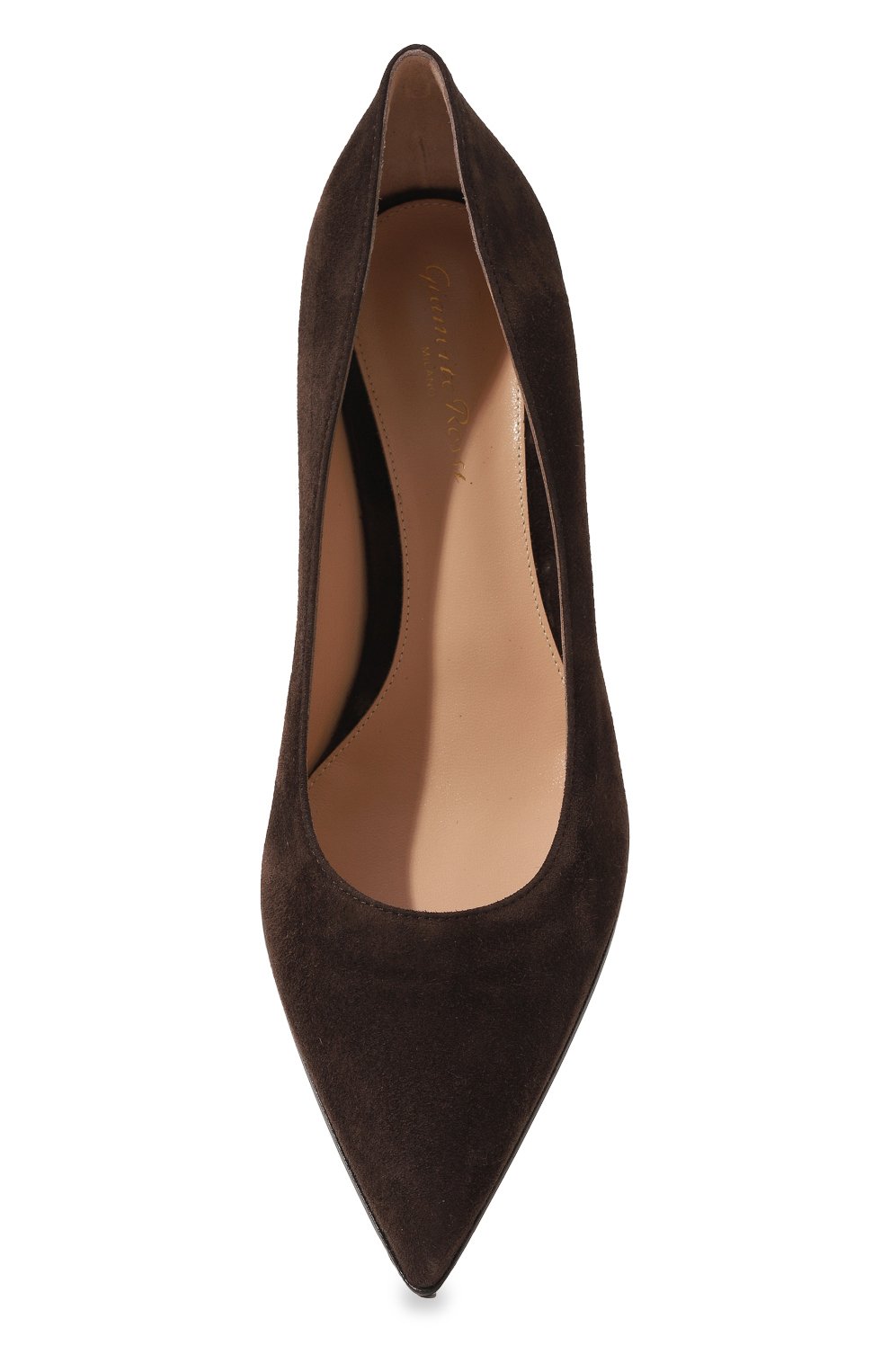 Замшевые туфли piper 45 GIANVITO ROSSI, ар�т. G22171.45RIC.CAMM0KA, фото 6