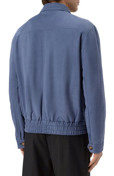 Замшевый бомбер BRUNELLO CUCINELLI, арт. M0PCL2027, фото 4