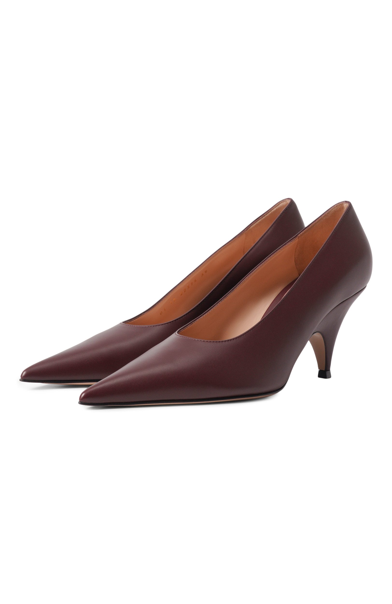 Кожаные туфли  sofia GIANVITO ROSSI, арт. G22375.70RIC.VITR0YALE, фото 1
