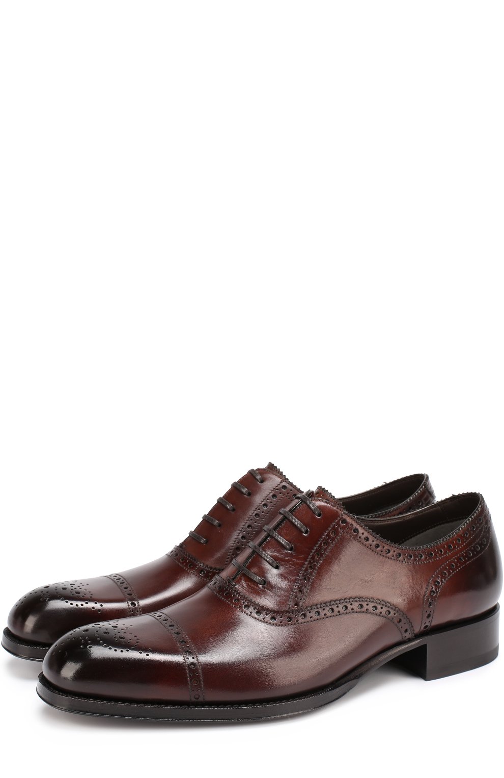 Кожаные оксфорды TOM FORD, арт. J1030T/BET, фото 1