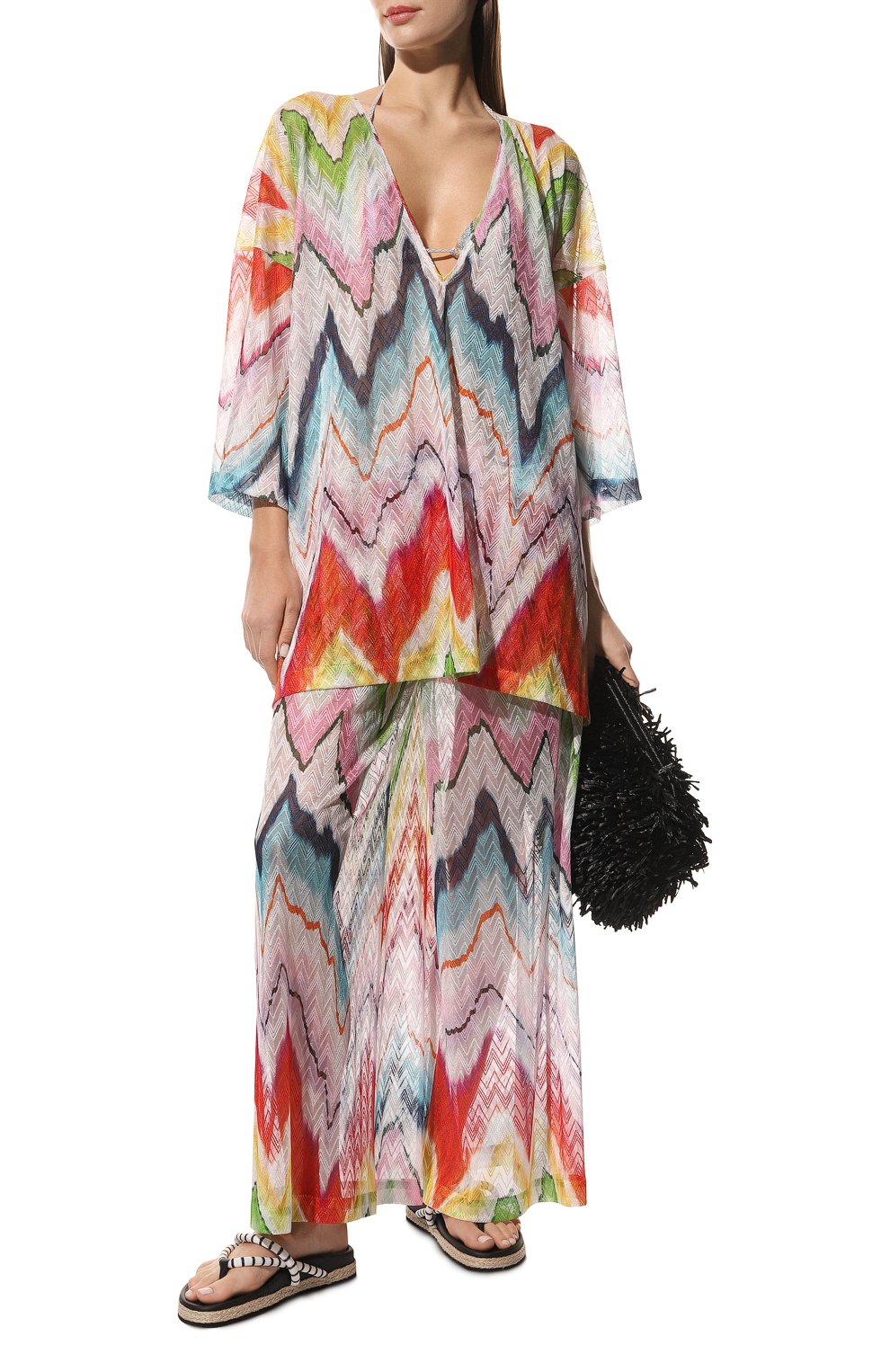 Туника MISSONI разноцветного цвета по цене 78050 руб., арт. MS22SQ06/BR00H1, фото 2 Туника MISSONI, арт. MS22SQ06/BR00H1, фото 2