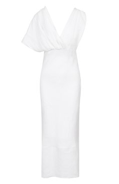 Льняное платье MIU MIU, арт. MF3756-5R4-F0009, фото 1