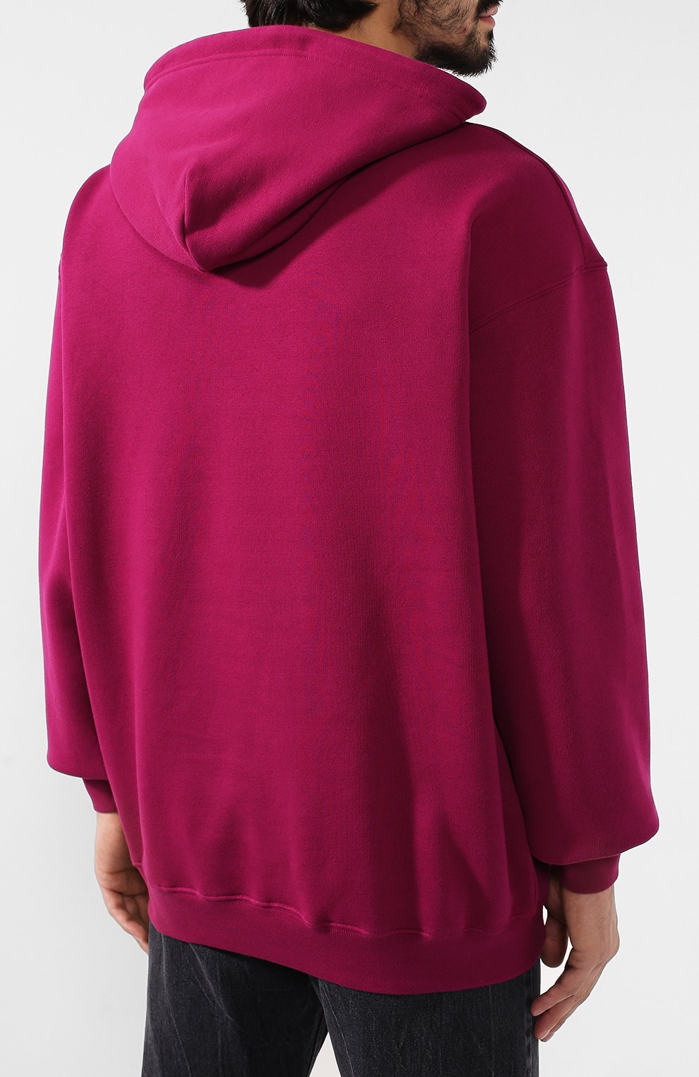 Хлопковое худи BALENCIAGA, арт. 570811/TGV74, фото 4