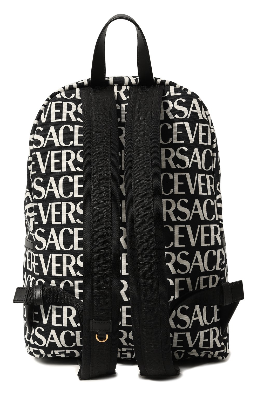 Рюкзак versace allover VERSACE черно-белого цвета по цене 146500 руб., арт. 1007703/1A06766, фото 6 Рюкзак versace allover VERSACE, арт. 1007703/1A06766, фото 6