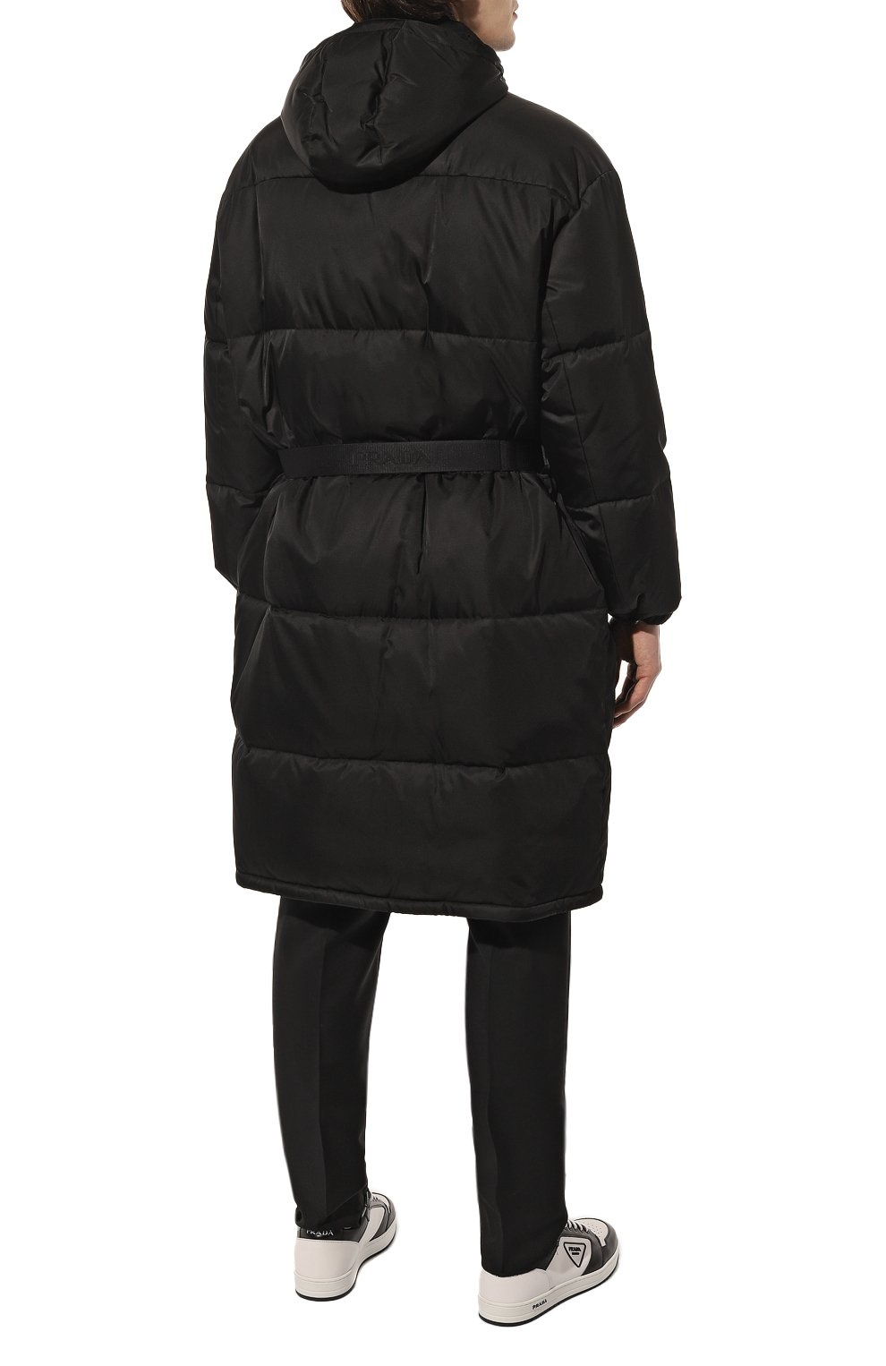 Шерстяной пуховик PRADA, арт. SGX871-1WQ8-F0002-212, фото 4