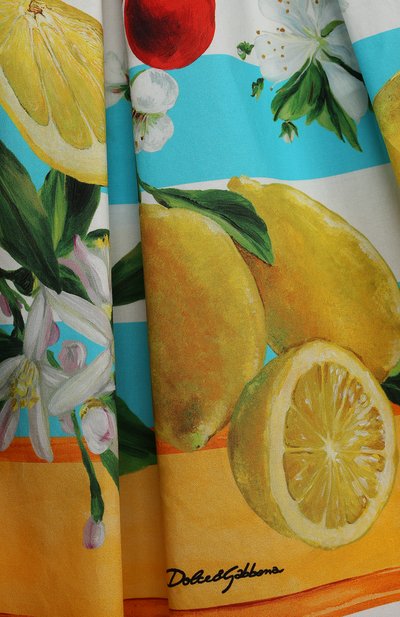 Хлопковая юбка DOLCE & GABBANA, арт. L54I94/G7L8Z/2-6, фото 3