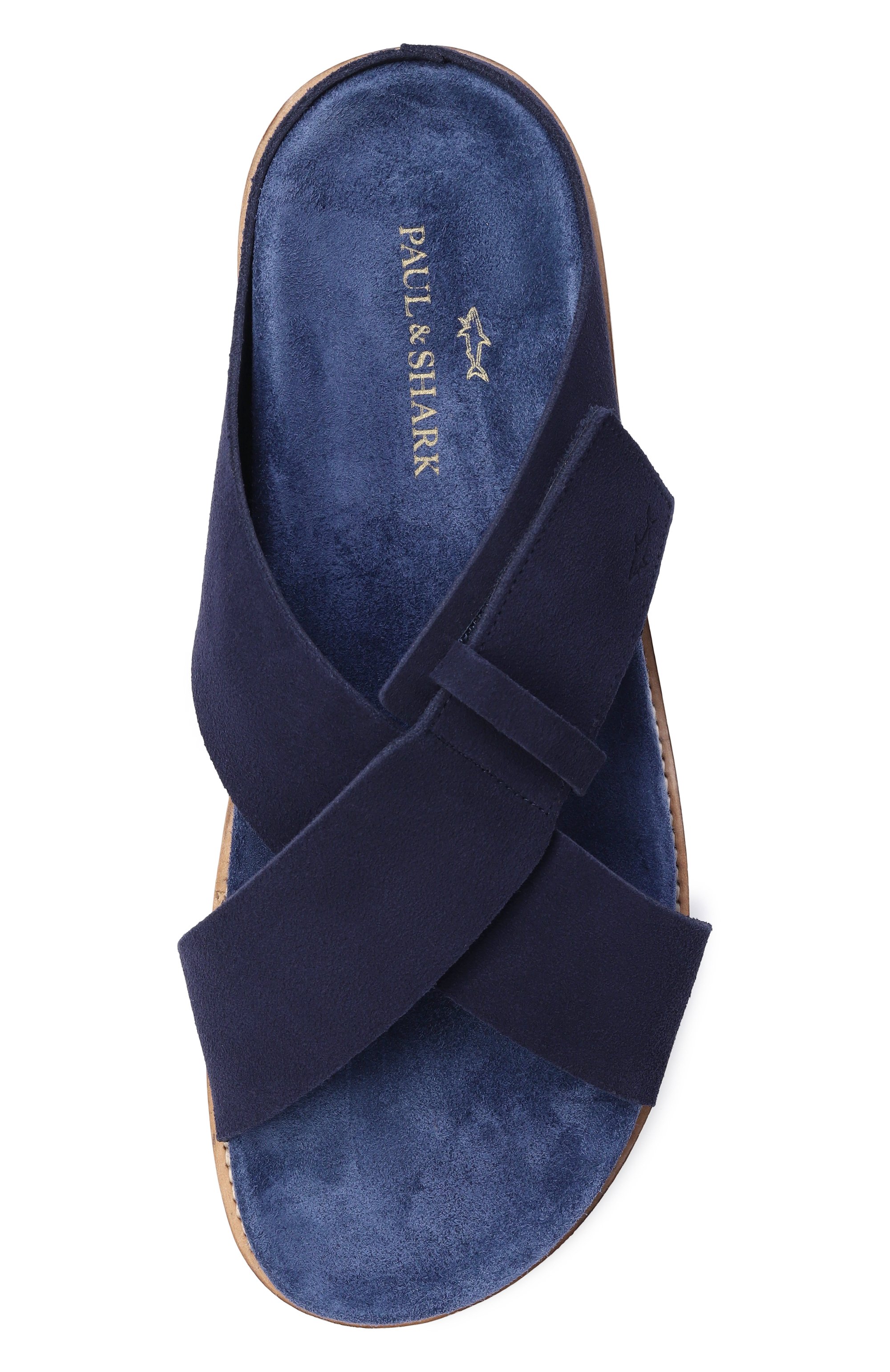 Замшевые шлепанцы PAUL&SHARK, арт. 26418005, фото 6