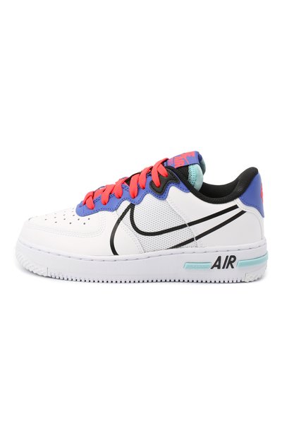 Кеды nike air force 1 react NIKE белого цвета по цене 8950 руб., арт. CD6960-101, фото 2 Кеды nike air force 1 react NIKE, арт. CD6960-101, фото 2