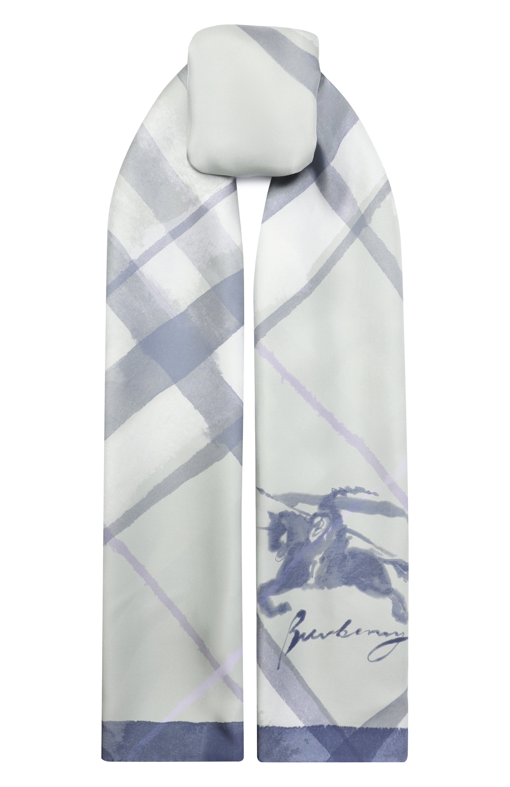 Шелковый шарф BURBERRY, арт. 8120310, фото 1