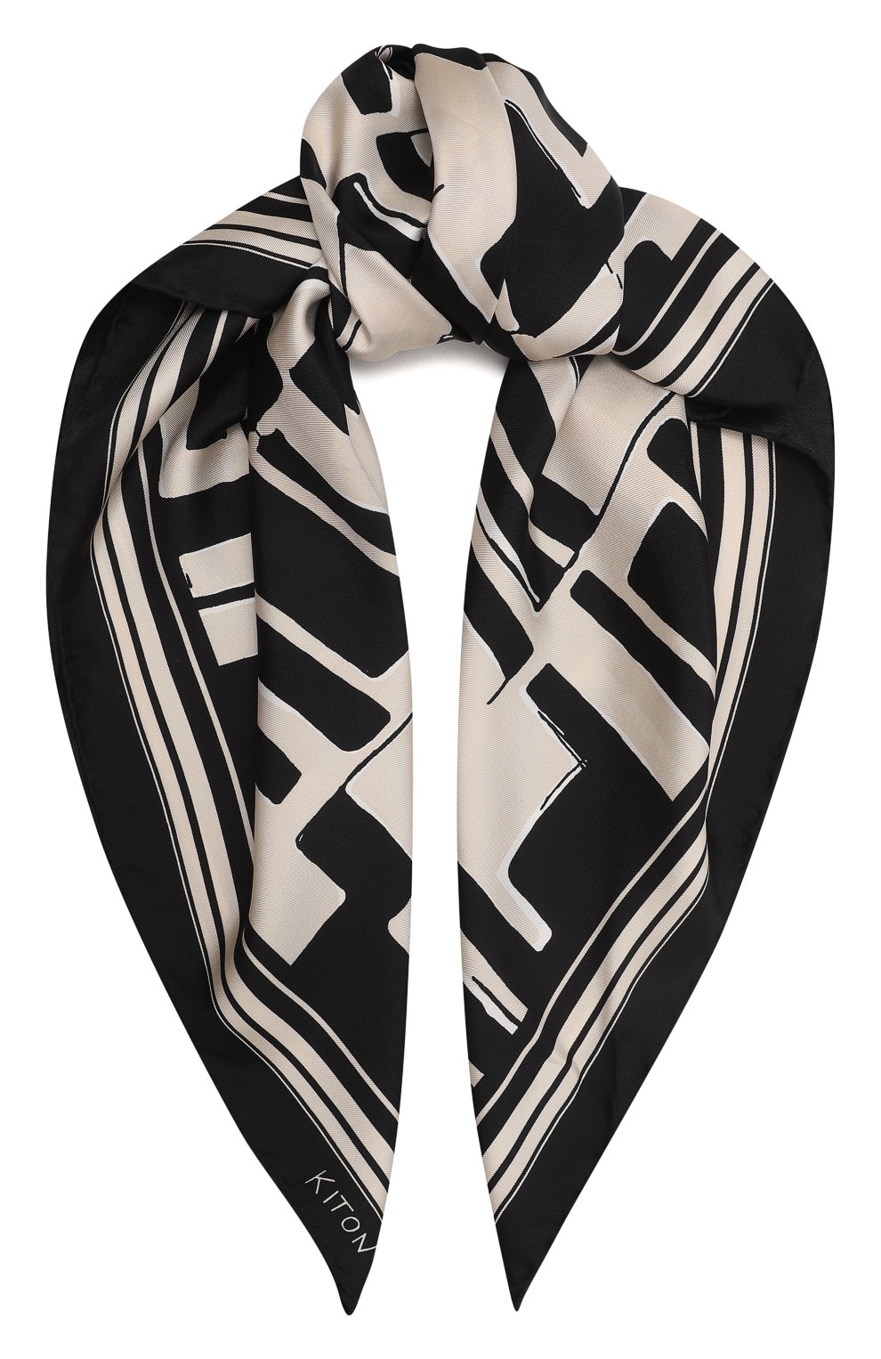 Шелковый платок KITON, арт. D53754XC5028, фото 1