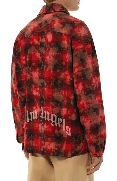 Рубашка PALM ANGELS, арт. PMGE043F24FAB001, фото 4