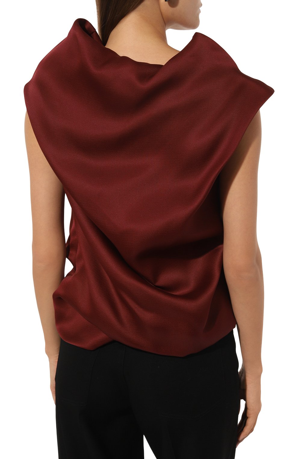 Шелковый топ KHAITE, арт. 5447386/LU0LA, фото 4