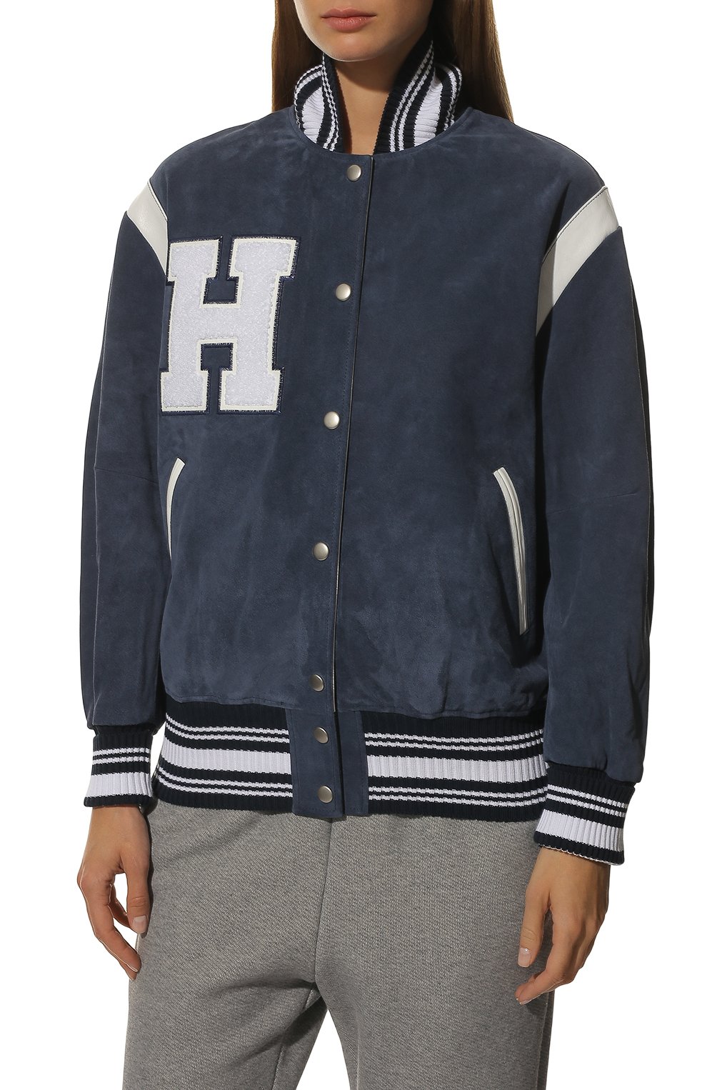 Замшевый бомбер HALFBOY, арт. H04WJBB0108, фото 3