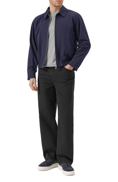 Футболка из шелка и хлопка GIORGIO ARMANI, арт. 3KSM77/SJZHZ, фото 2