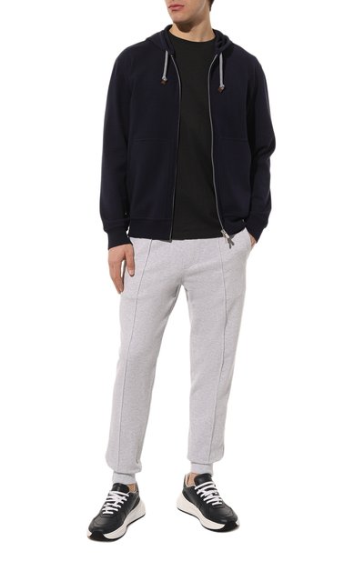 Хлопковая толстовка BRUNELLO CUCINELLI, арт. M0T359069G, фото 2