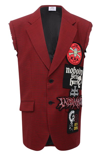 Женский шерстяной жакет VETEMENTS, арт. UE52JA240R 1207/W