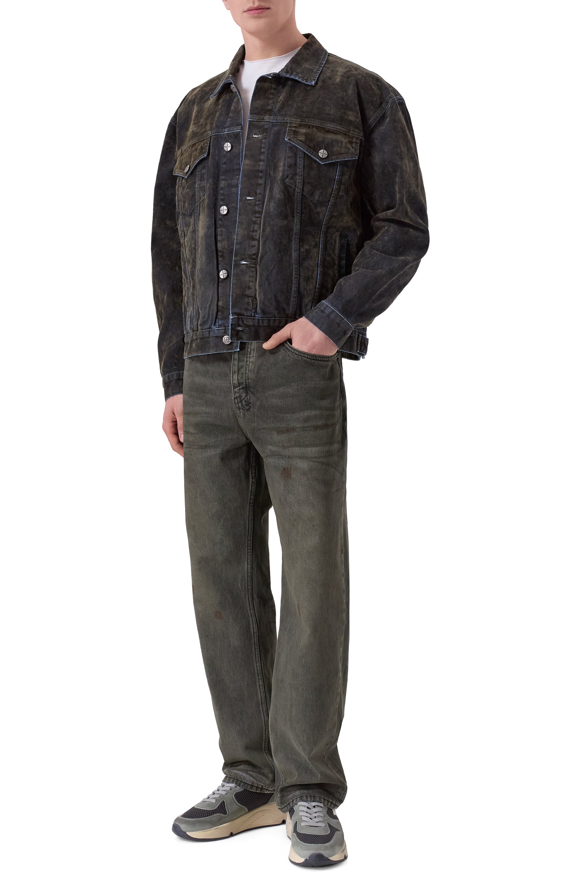 Джинсовая куртка KSUBI, арт. MFA25JK017, фото 2