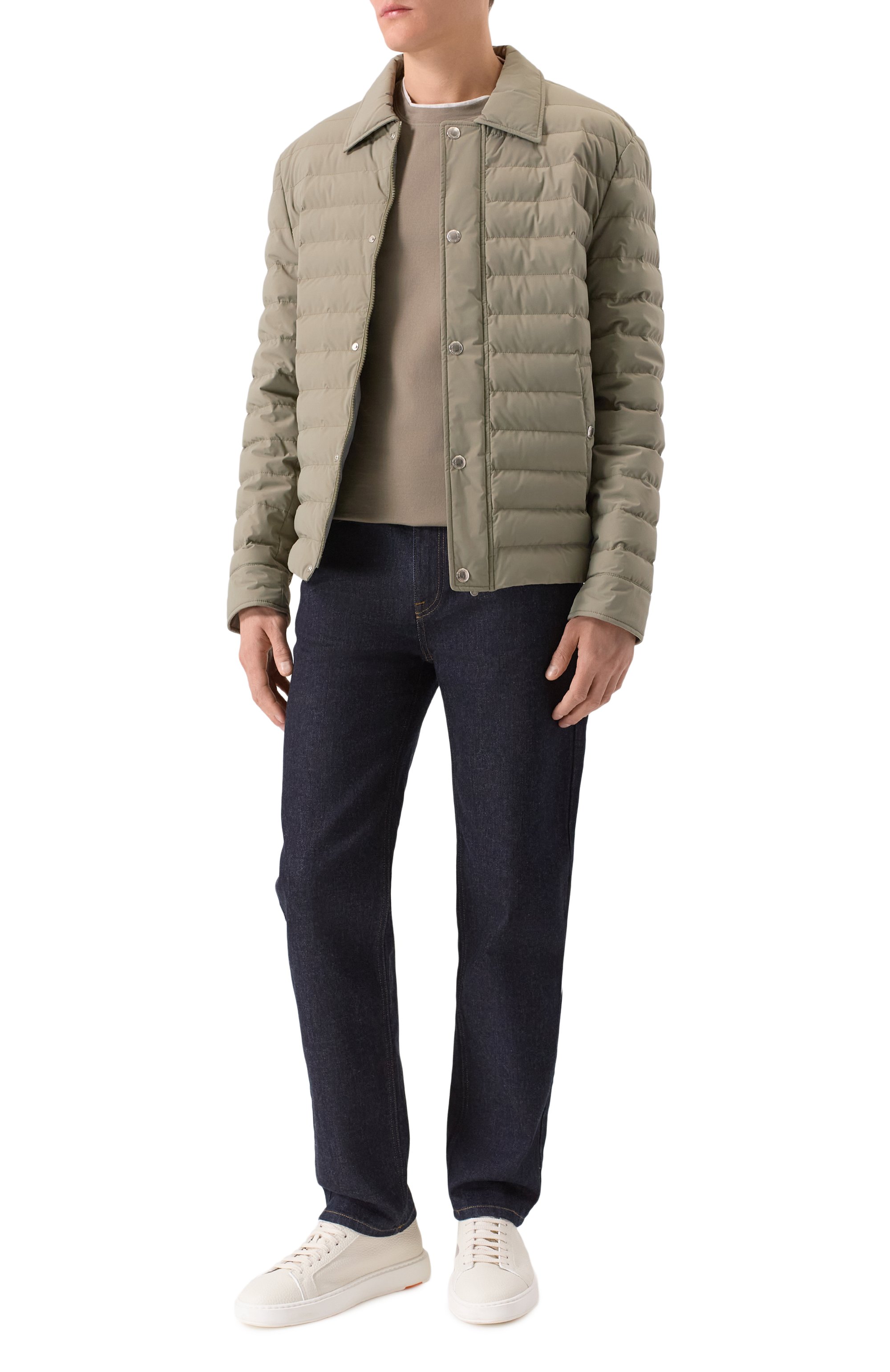 Хлопковая футболка BRUNELLO CUCINELLI, арт. M0B137427, фото 2