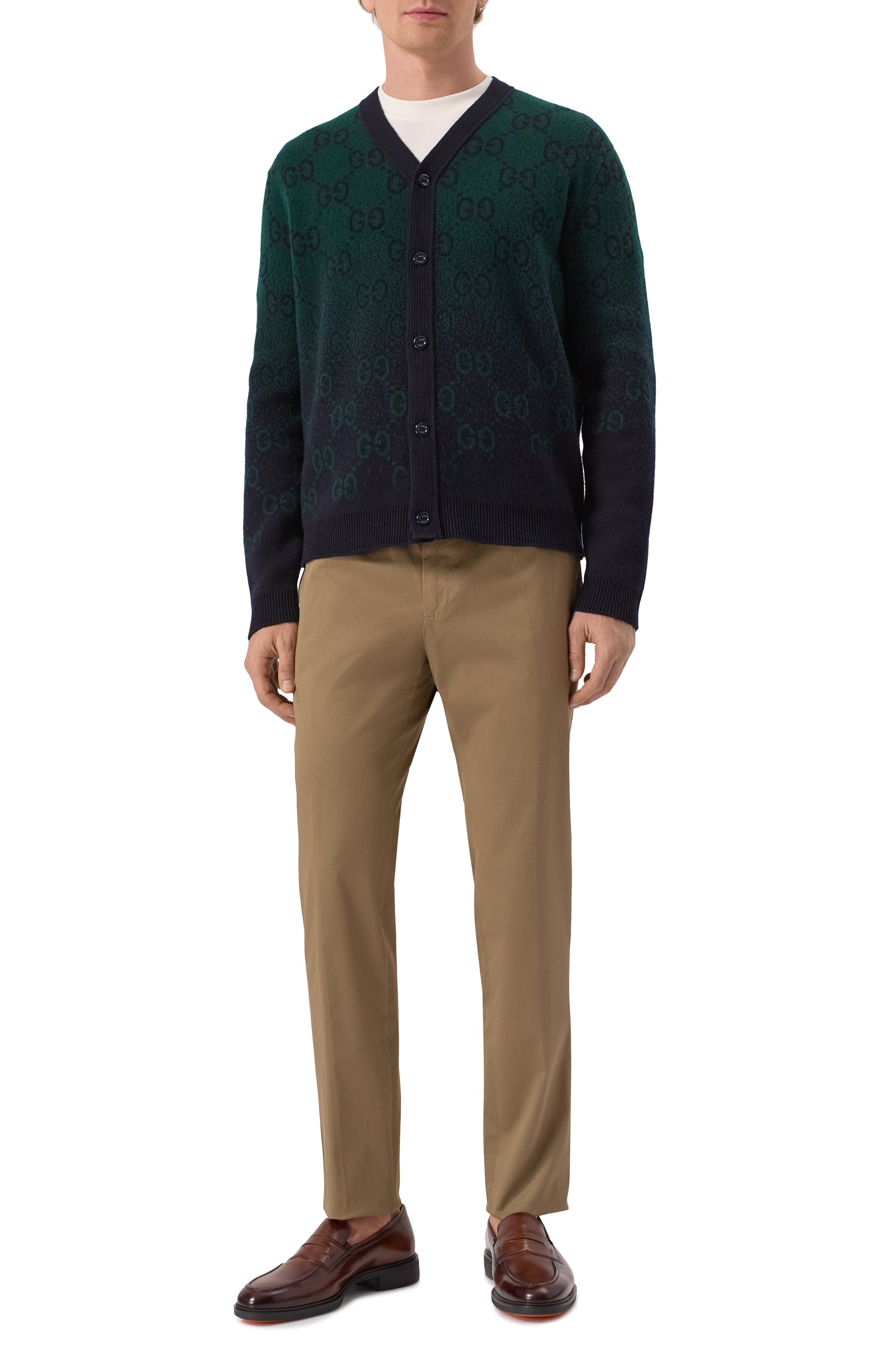 Шерстяной кардиган GUCCI, арт. 795012/XKD42, фото 2