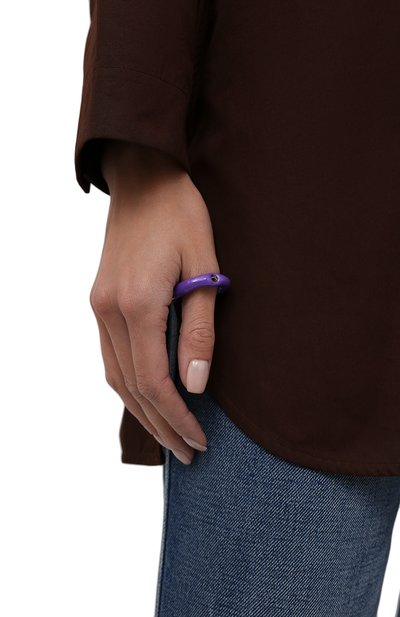 Кольцо LILI ARCHIVE фиолетового цвета по цене 4400 руб., арт. RM5C38S15, фото 2 Кольцо LILI ARCHIVE, арт. RM5C38S15, фото 2