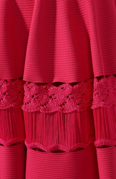 Хлопковое платье ALEXANDER MCQUEEN, арт. 610723/Q1AL7, фото 5