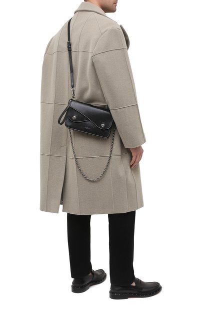 Кожаная сумка biker DOLCE & GABBANA черного цвета по цене 212000 руб., арт. BM6944/AW352, фото 2 Кожаная сумка biker DOLCE & GABBANA, арт. BM6944/AW352, фото 2