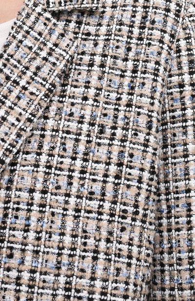 Пальто из вискозы SEVEN LAB, арт. CM21-K04/2 tw beige/black, фото 5
