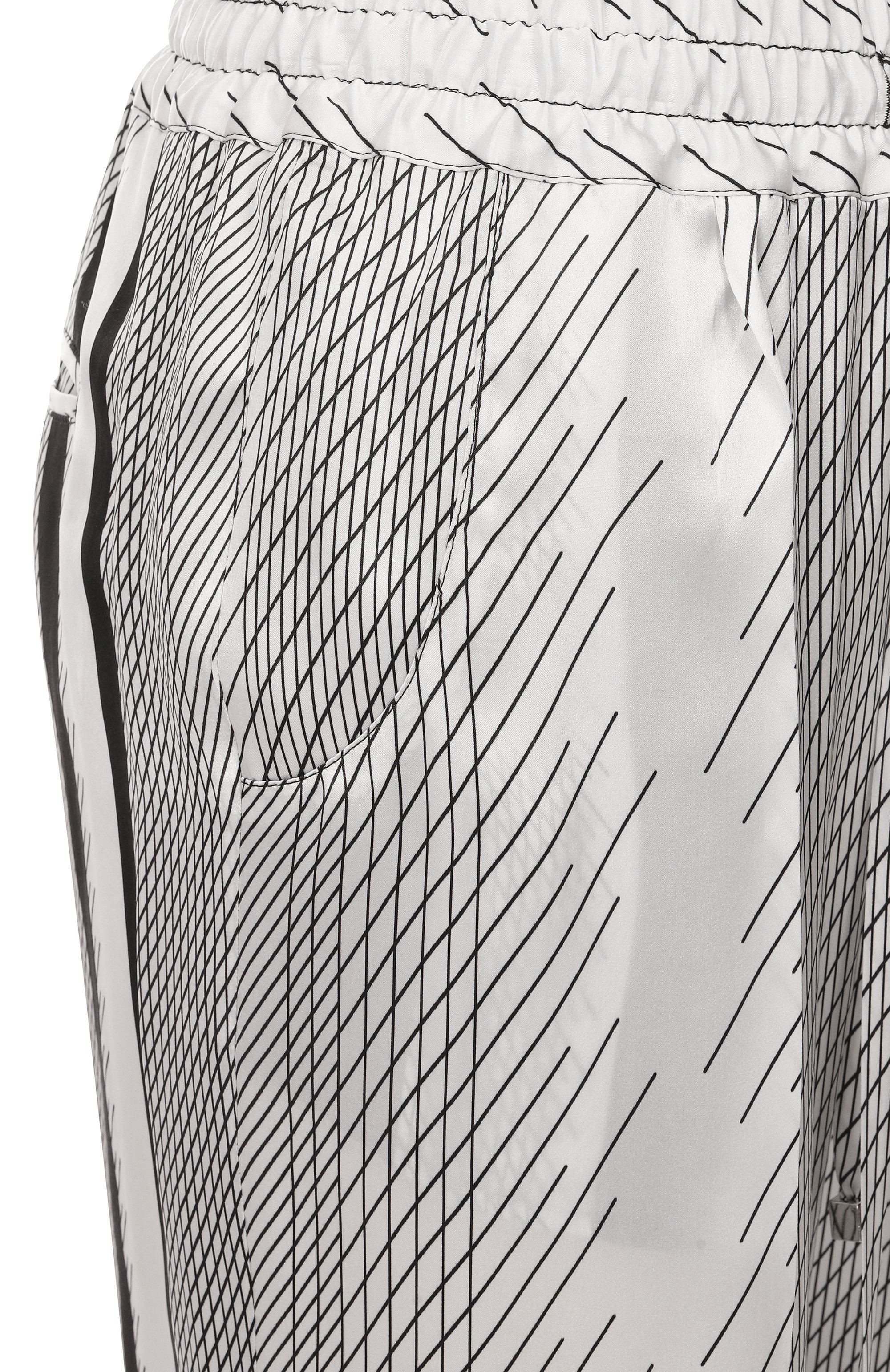 Шелковые брюки KITON, арт. D48122K0963E01, фото 6