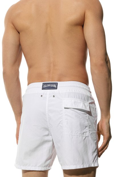 Плавки-шорты VILEBREQUIN белого цвета по цене 28450 руб., арт. M00REA/C4A00, фото 3 Плавки-шорты VILEBREQUIN, арт. M00REA/C4A00, фото 3