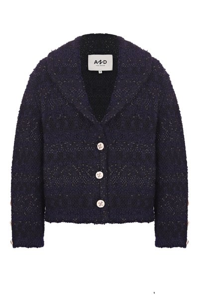 Женский жакет из хлопка и вискозы AND THE BRAND, арт. S25-JT025-1004-499